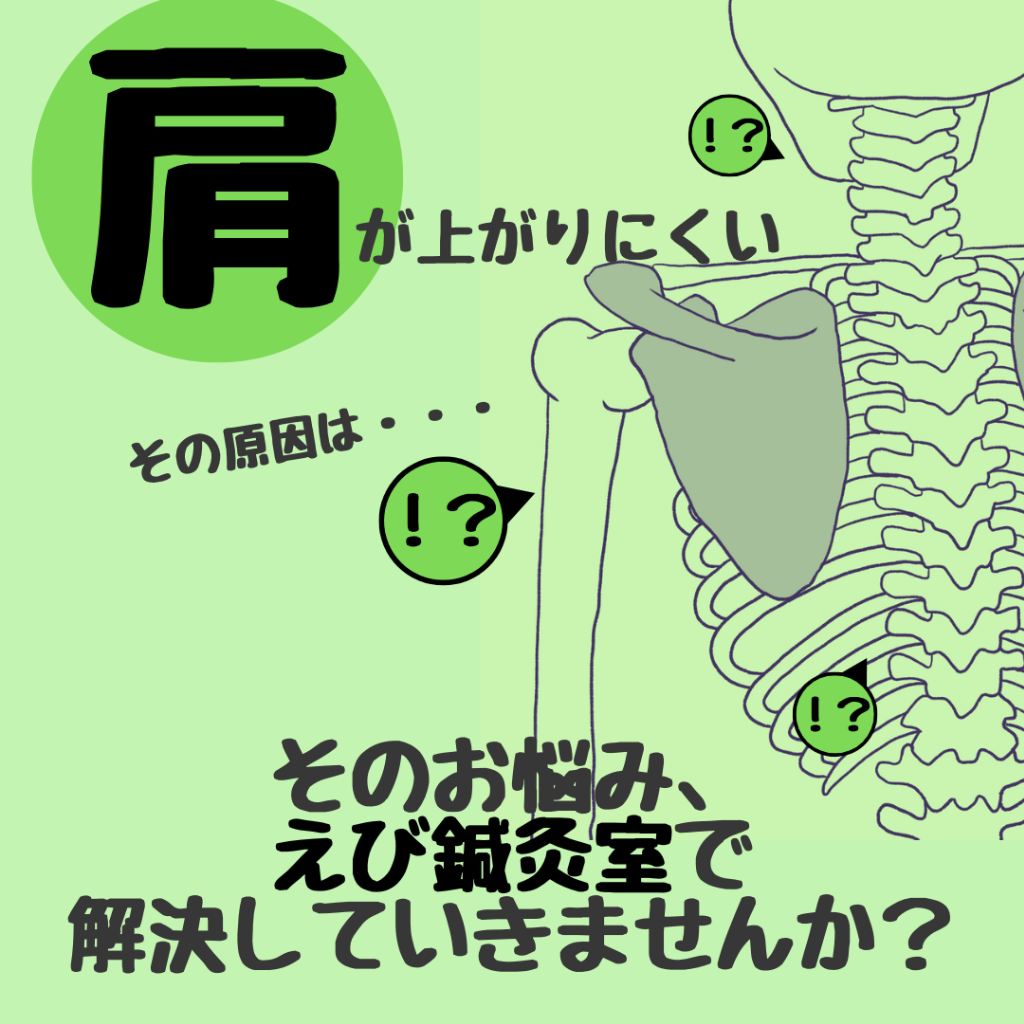肩の痛み